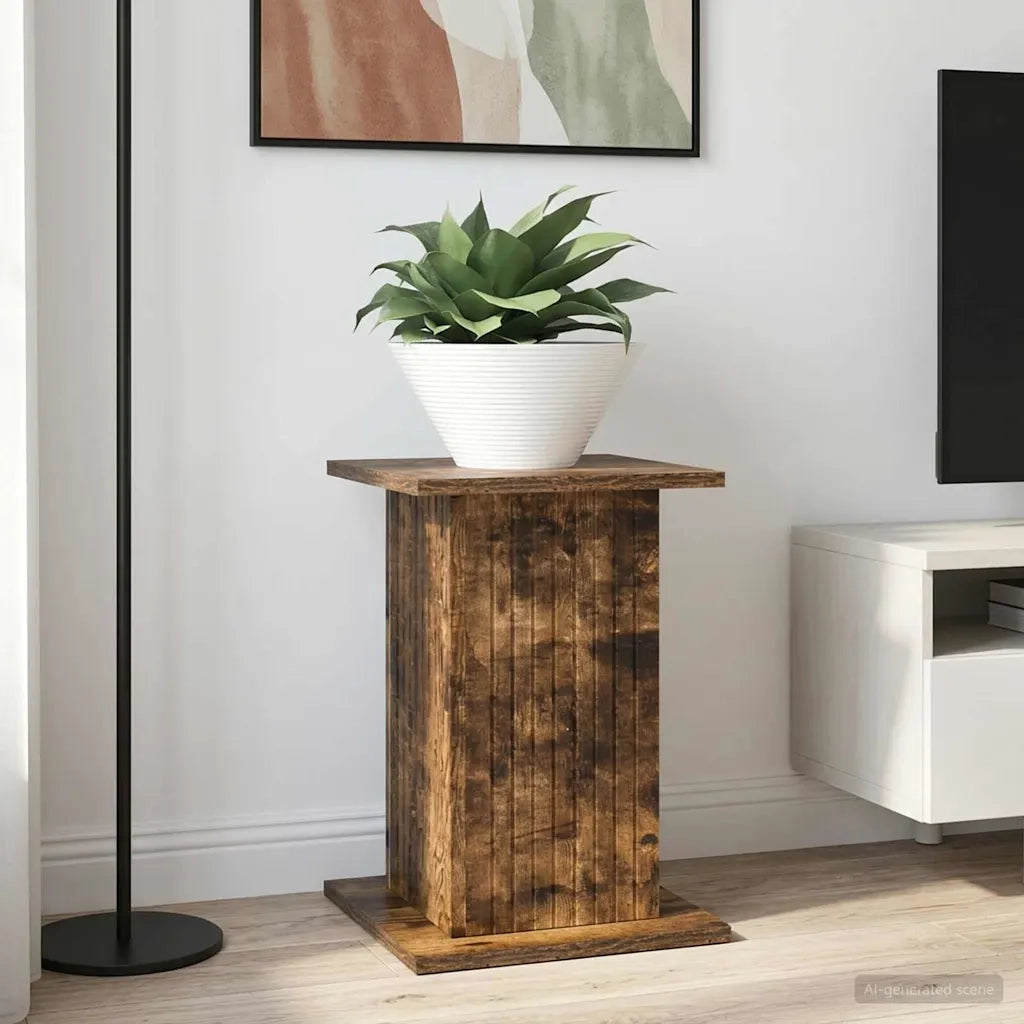 Supporto per piante Rovere Fumo 30,5 x 30 x 43 cm 899808