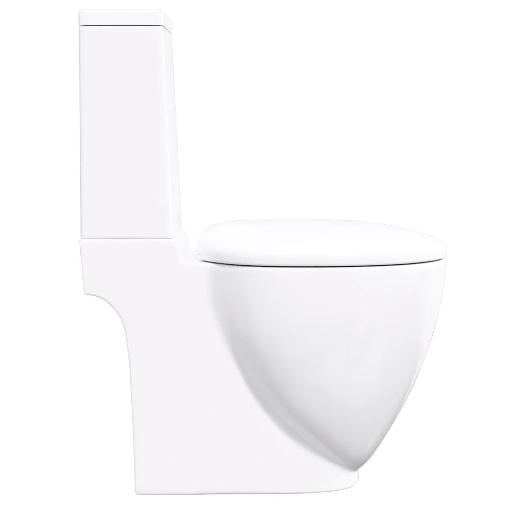 Vaso WC in Ceramica con Scarico Dietro Bianco CFW3879780