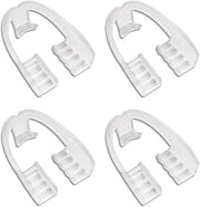 Kit di 4 protezioni dentali per arti marziali per pugilato guanto di gomma per allenamento di tutte le resistenze - LQIOACU