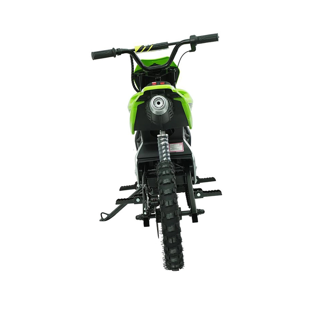 Moto Elettrica per Bambini 6 Anni+ Moto da Cross 250W 12V 25 km/h Verde