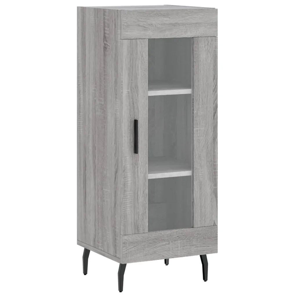 Credenza Grigio Sonoma 34,5x34x180 cm in Legno Multistrato 3199447