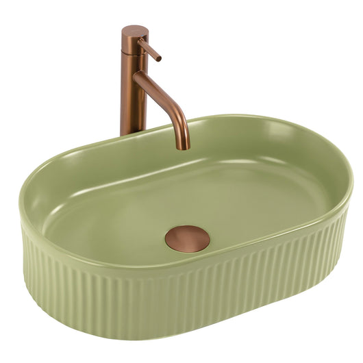 Lavabo Da Appoggio Rea Vanda Pistachio Matt
