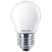 Philips 8718699763459 Lampadina LED a Filamento Sfera P45 E27 25 W 250 lm 2700 K Classe E Smerigliata colore Bianco