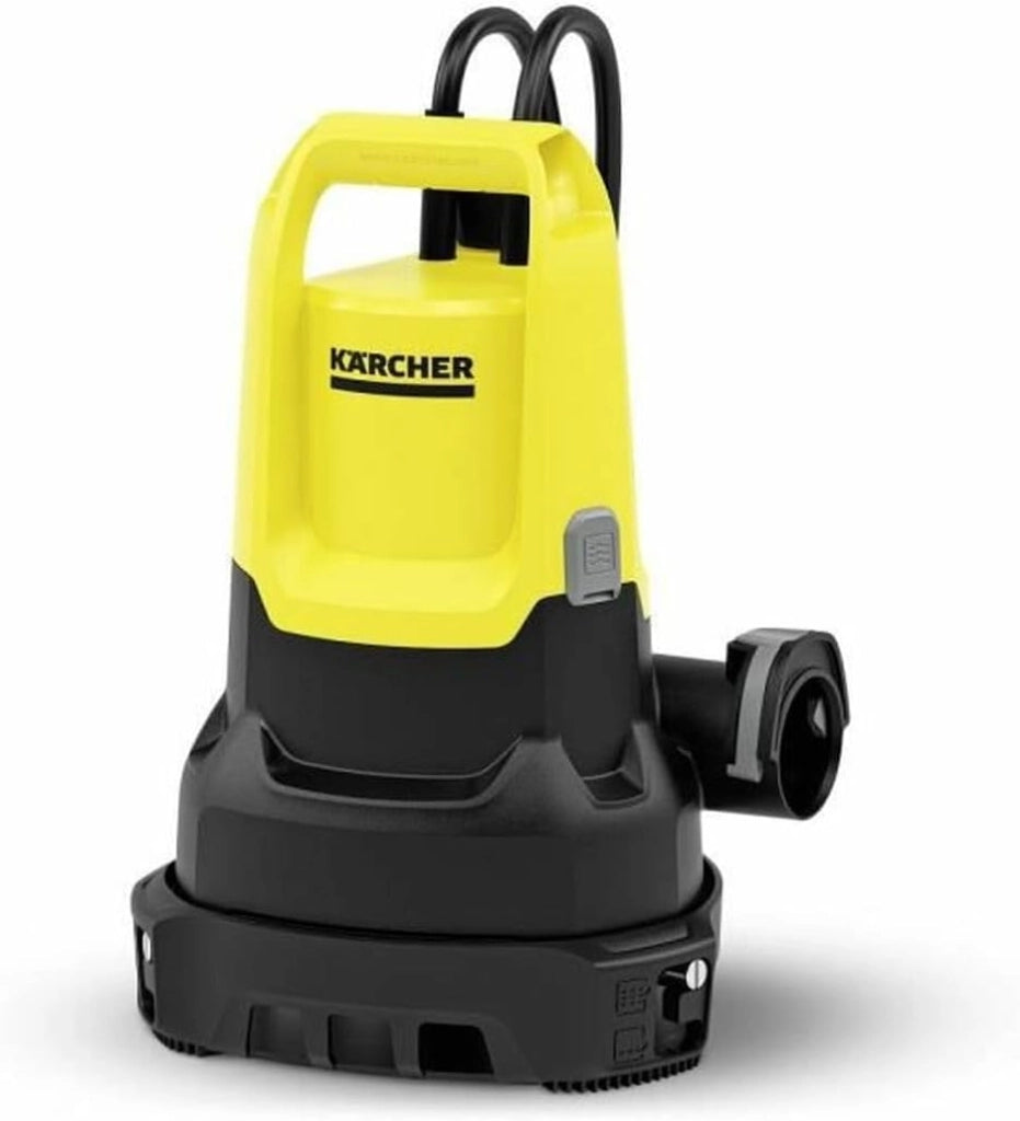 Kärcher Elettropompa a Immersione SP 16.000 Dirt, Portata 16.000 l/h, Profondità di Immersione max. 7 m, Filtra Particelle di Dimensioni Fino a 20 mm, Altezza Acqua Residua 25 mm, Pressione 0,8 bar