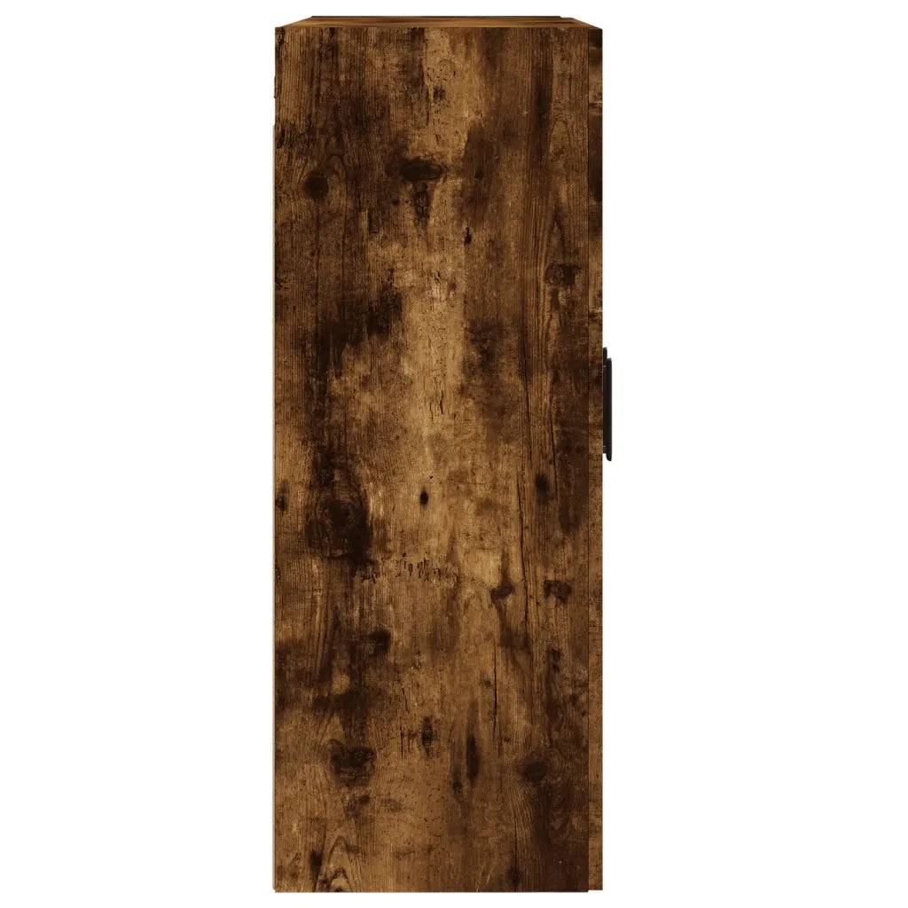 Mobile a Parete Rovere Fumo 69,5x34x90 cm in Legno Multistrato 830393