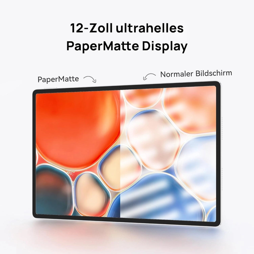 HUAWEI MatePad 12 X PaperMatte Edition WiFi Tablet, 12 pollici 2.8 K FullView Display 144 Hz alta frequenza di aggiornamento 12 GB+256 GB, con tastiera, GoPaint App, design in seta dorata, batteria