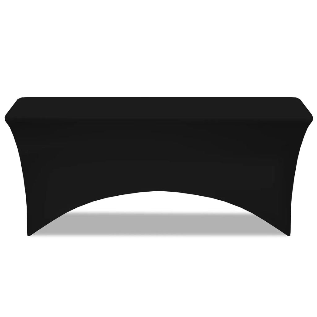 IDMarket - Copertura nero per tavolo pieghevole 180 cm