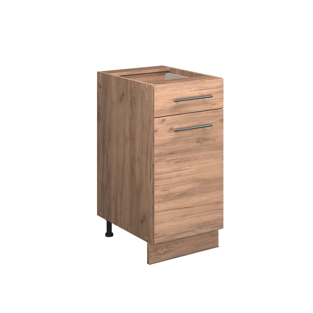 Vicco Mobiletto base per cucina Quercia dorata 40 cm , PL Marmo
