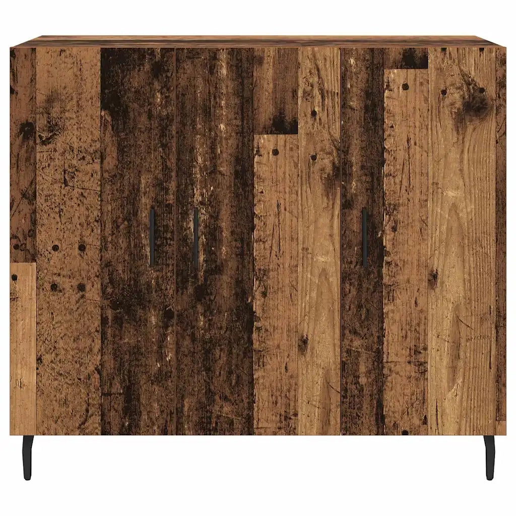 Credenza-Buffet-Armadio da cucina Legno vecchio 90 x 34 x 80 cm Legno multistrato 969966