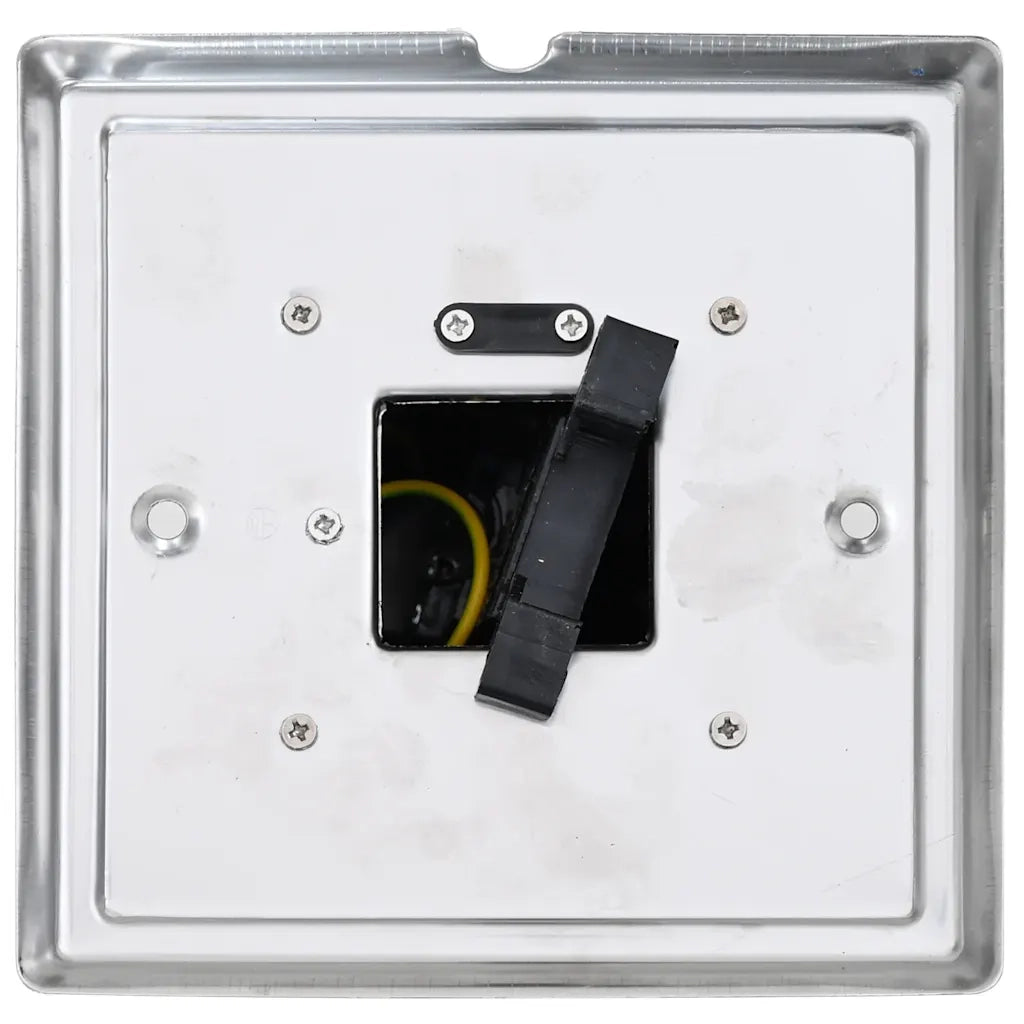 Presa Elettrica da Giardino a Pilastro Acciaio Inox con Timer 41237