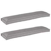 Set di Cuscini per Pallet 2 pcs Grigio 150 x 40 x 8 cm 42001709