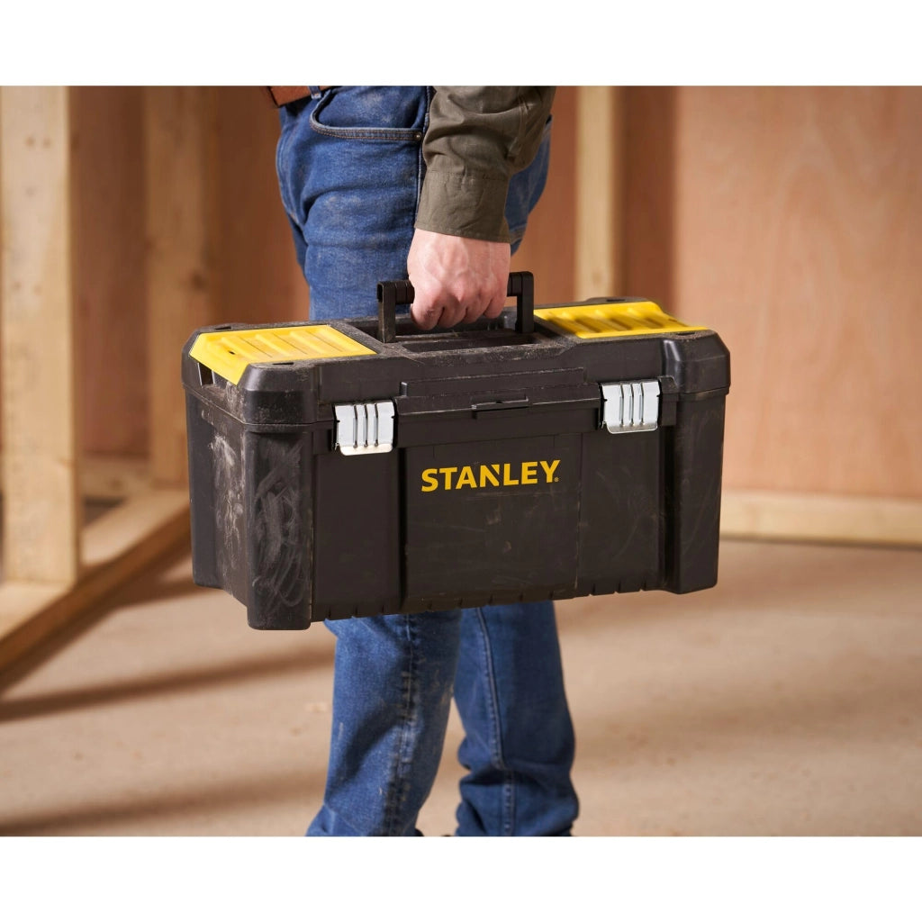 Cassetta Portautensili Essential Stanley 19 Chiusura Metal Cm 48X25 H.cm 25
