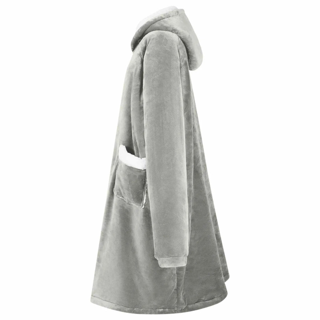 Felpa coperta Grigio M Pile e Flanella CFW4265994