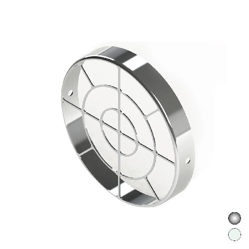 GRIGLIA ASPIRAZIONE D. 80 MM- Diam. 80 - Nylon Bianca- ESCLU- pezzi 1