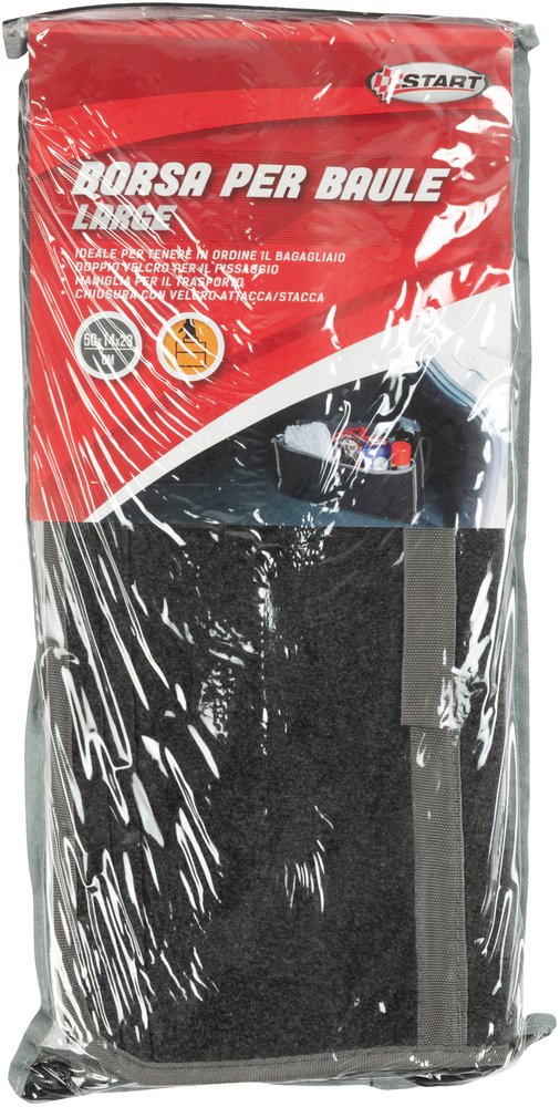 Borsa per baule modello large auto con doppio velcro