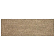 Tappeti per area Naturale e Nero 80 x 250 cm Juta 42010494