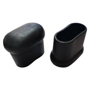 PUNTALE OVALE ROBUSTO A PERA ø mm  25 x 50 nero- 25 pezzi  - BricoGo