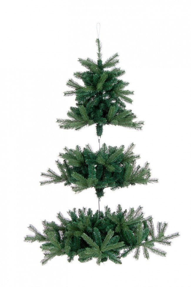 Albero di Natale Fiemme Pendente Altezza 150cm con 546 Rami