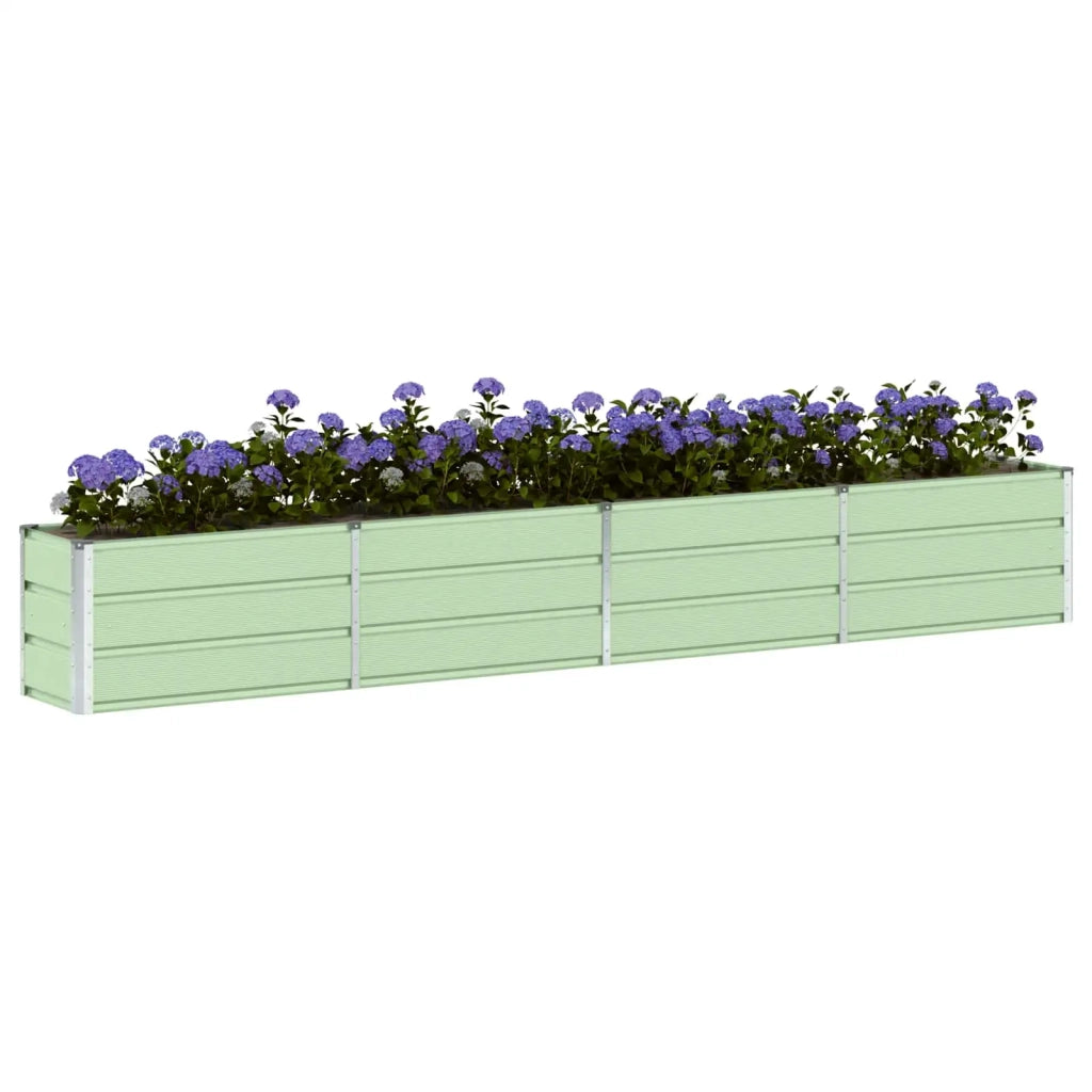 Fioriera Verde 320 x 40 x 45 cm Acciaio 42018242