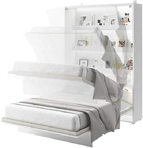 Lenart bed concept LETTO PIEGHEVOLE LED cm 151x46-228x217h ROVERE