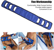 Slinga di trasferimento per anziani - Nylon - Manubrio imbottito - Slinga di trasferimento per letto/rollatore/auto - Sicuro da utilizzare - Capacità di sollevamento fino a 123 kg - Tillift