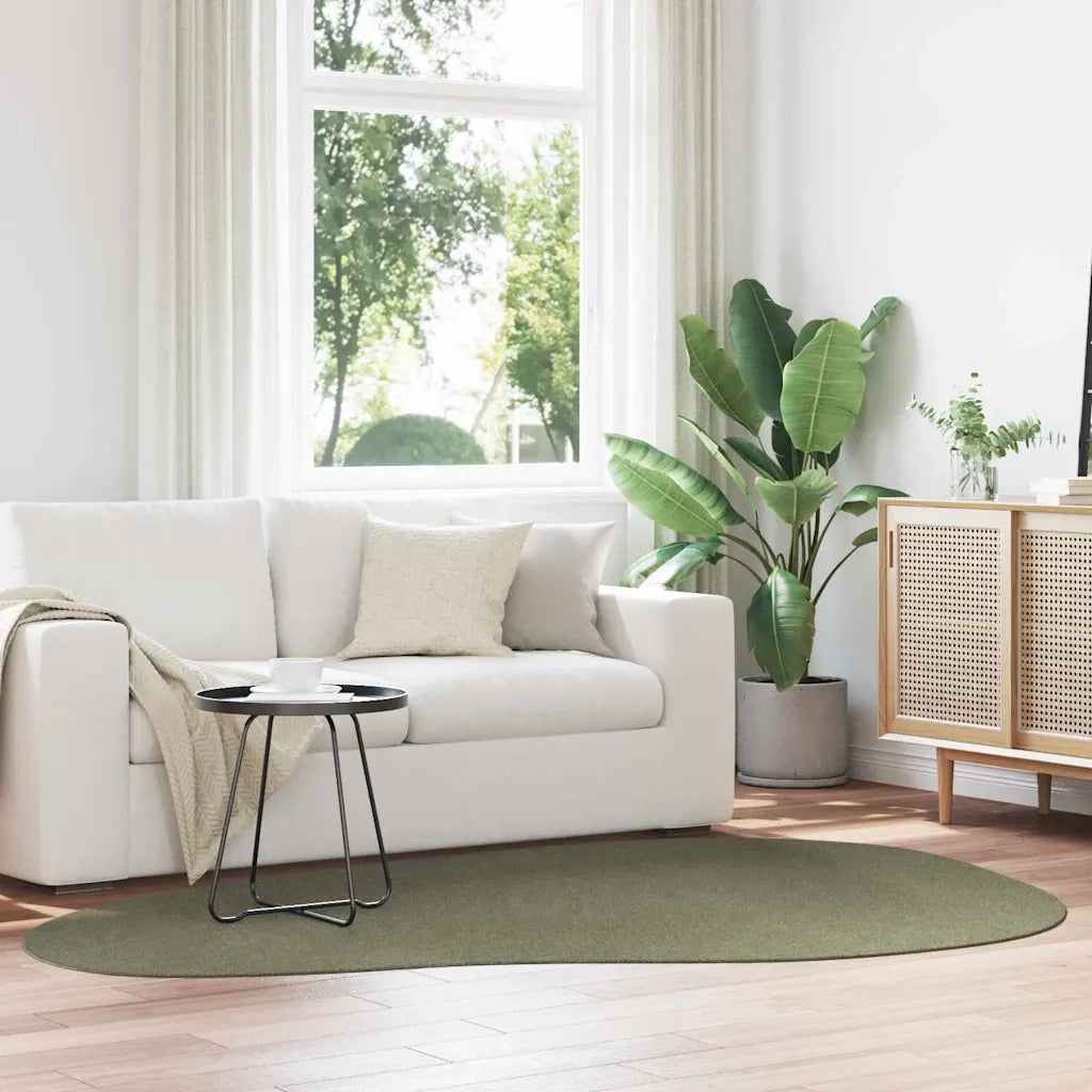 Tappeti per area HUARTE Verde foresta 160 x 230 cm Poliestere 4103793