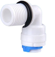 Fitting di Filtrazione Acqua - Design Push Fit/Thread - Facile da Installare - Materiale Resine Durevole - Adatto per Acqua Calda/Fredda - Fitting di Filtrazione Acqua