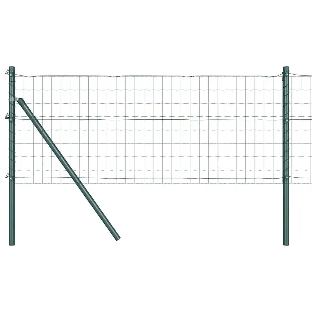 Recinzione con Posto Verde 0,4 x 50 m Acciaio e PVC 3350338