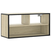 Mobile TV | Armadietto TV | Mobile Porta TV Rovere Sonoma 80x31x39,5 cm Legno Multistrato Metallo