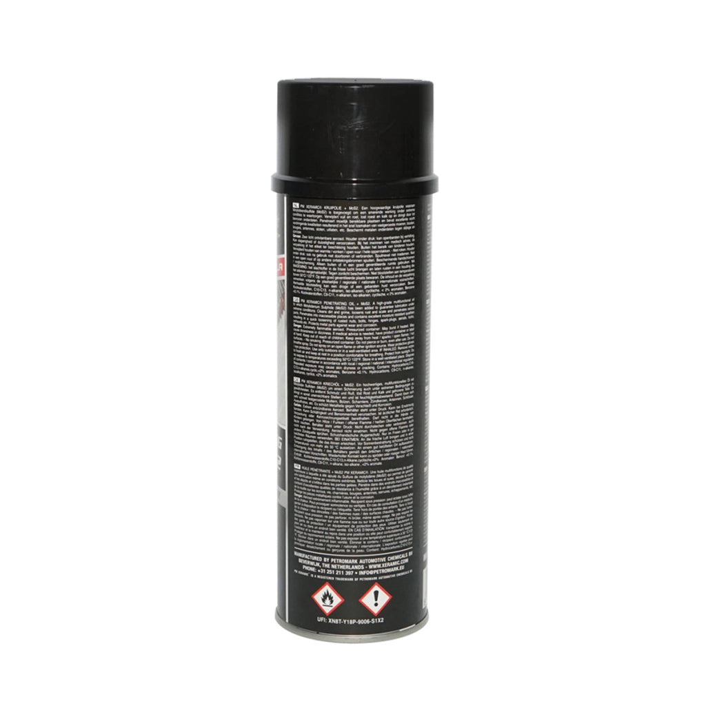 Olio spray con MoS2 per pulizia e lubrificazione Xeramic da 500ml