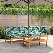 Set Divano Pallet Giardino 3pz con Cuscini Massello Acacia 3209450