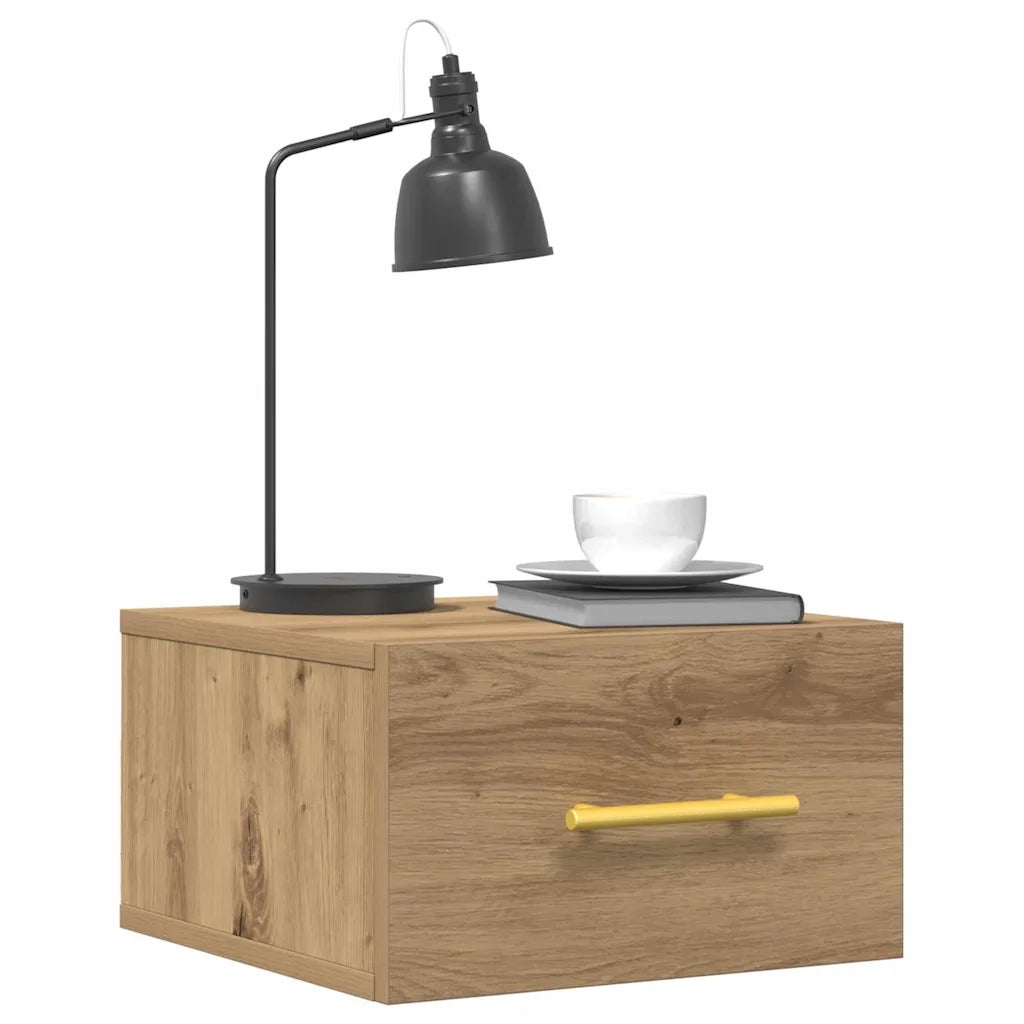 Armadio da Notte Rovere artigianale 35 x 35 x 20 cm 863784