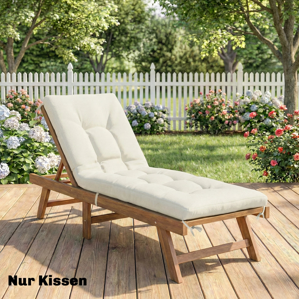Cuscino per pallet rimovibile ¨C zephmum ¨C 198x65x13 cm beige
