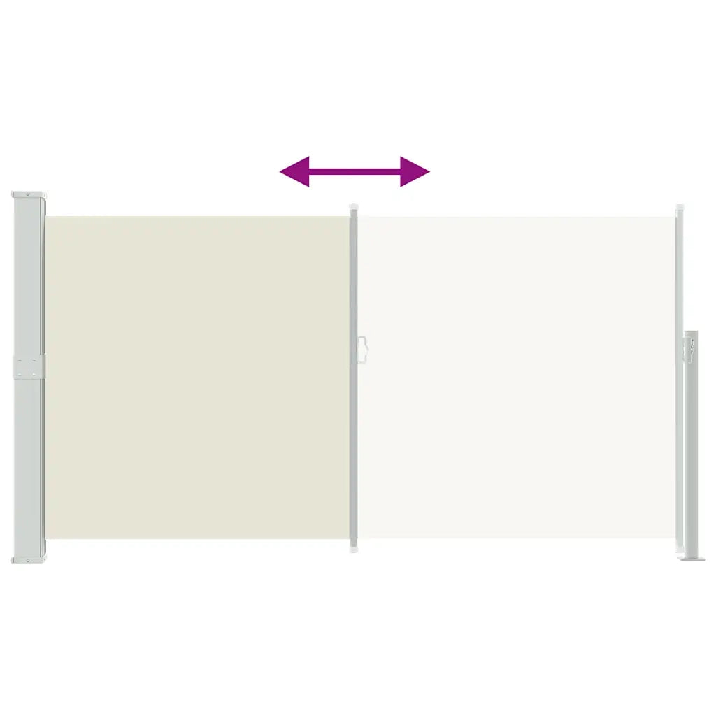 Tendalino Laterale per Patio Terrazzo 160 x 300 cm Crema 40810