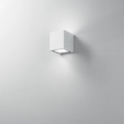 Applique Da Esterno Moderna Totem Metallo Bianco 2 Luci Gx53