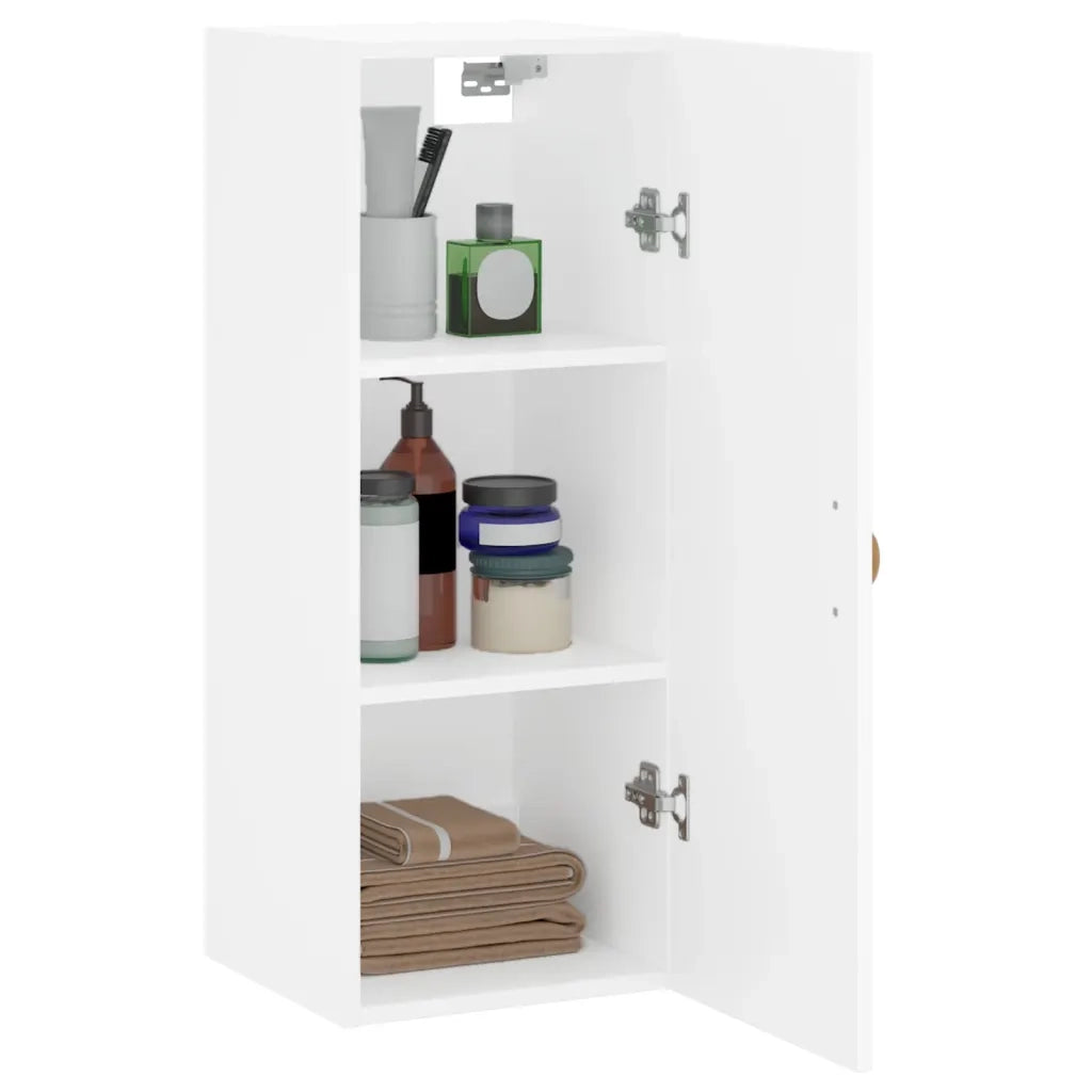 Mobile a Parete Bianco 34,5x34x90 cm 828828