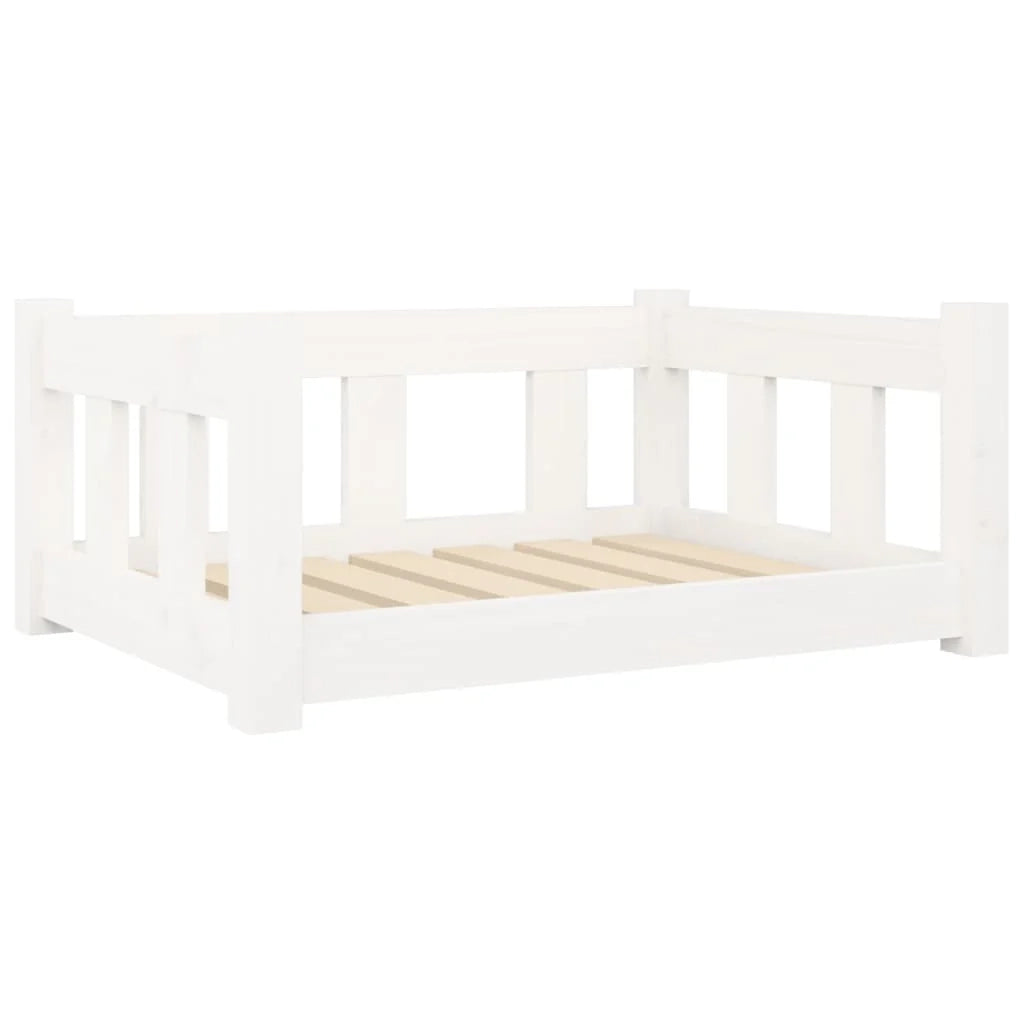 Divano a cesto per cani comodo 65,5 x 50,5 x 28 cm in legno massello di pino bianco 02_0042763