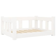 Divano a cesto per cani comodo 65,5 x 50,5 x 28 cm in legno massello di pino bianco 02_0042763