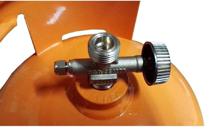 Eurocamping srl bombola gas propano vuota 5 kg conforme direttiva 2010/35/ue t