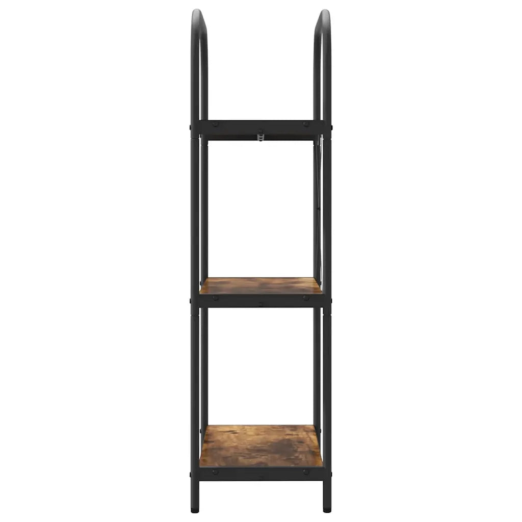 Libreria Rovere fumé 60 x 30 x 109 cm Legno multistrato 879865