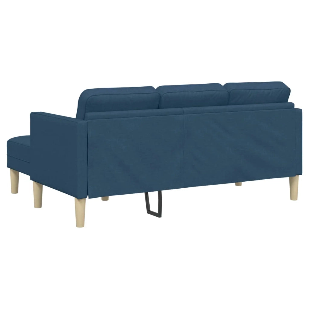 Set di divani 2 pz Blu Poliestere 3329259