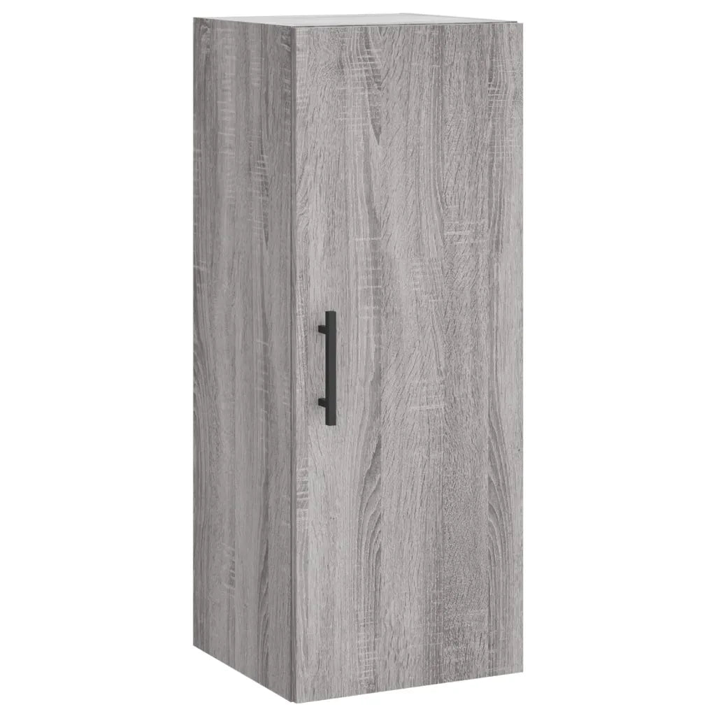 Mobile a Parete Grigio Sonoma 34,5x34x90 cm 828882