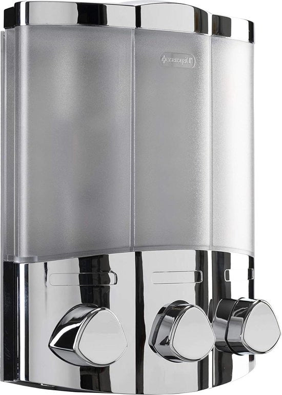 Dispensatore di sapone per mano automatico a tre canne in acciaio inox con tecnologia di rilevamento di sapone
