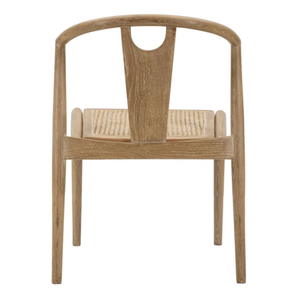Set di 2 Sedie Natura 7, Marrone, Rattan, 56x53x76 cm
