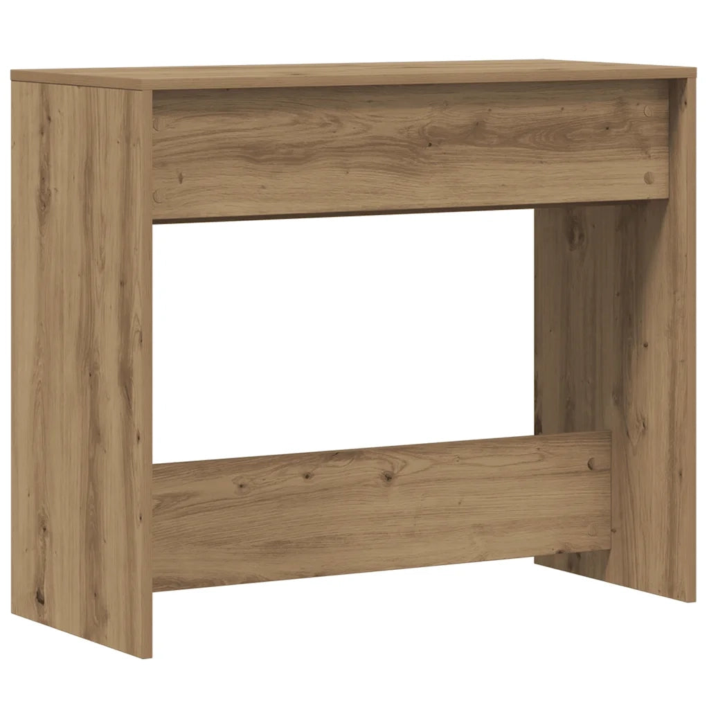 Tavolo Consolle Rovere Artigianale 89x41x76,5cm in Truciolato 856775