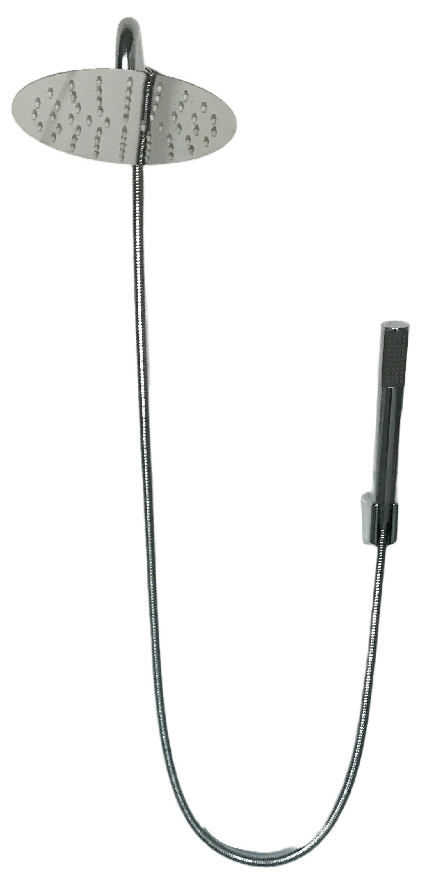 Kit doccia Deviatore con Doccetta,Soffione Metallo diametro 20