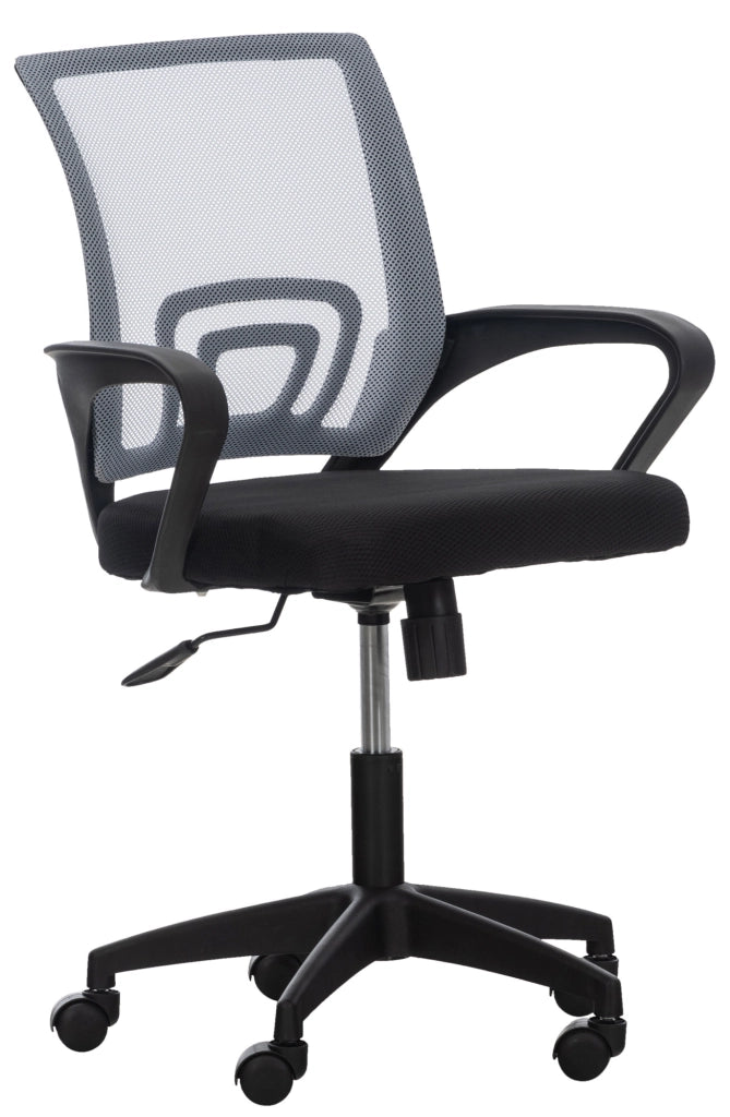 Sedia da ufficio Auburn con ruote grigio