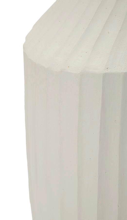 Vaso Ice Ø28,5x50,5 cm in Mgo Crema