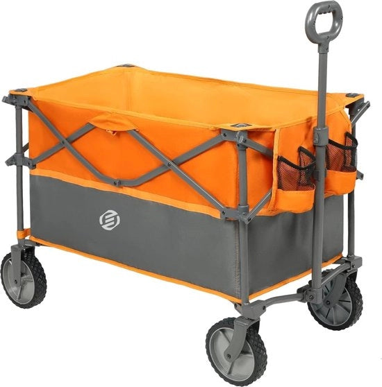 Carrello Portatile - Carrello da Spiaggia - Carrello con Ruote - Carrello con Multipli Livelli - Carrello con Ruote Sterzo - Carrello da Spiaggia Portatile