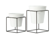 Nicoli set 4 Pezzi alzatina con vaso